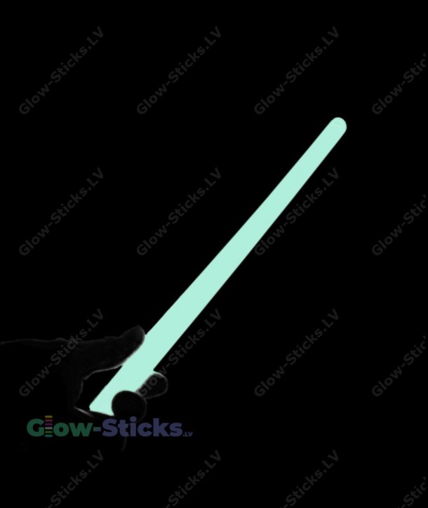 Balts gaismas kociņš 35 cm